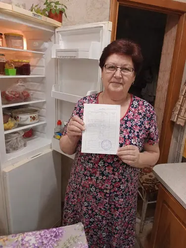 Пример оформления акта после ремонта холодильника